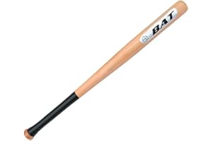 ACAN Tradineur - Bate de béisbol de Madera, Agarre ergonómico, prácticas, Entrenamientos, Deporte, Aire Libre, Adolescentes, Adultos, 72 cm