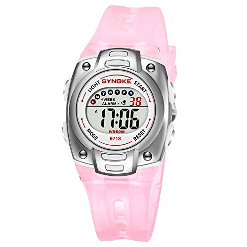 Preisvergleich Produktbild Aediea 9718 Kinder Elektronische Armbanduhr Wasserdicht Mode Sport Digital Armbanduhr