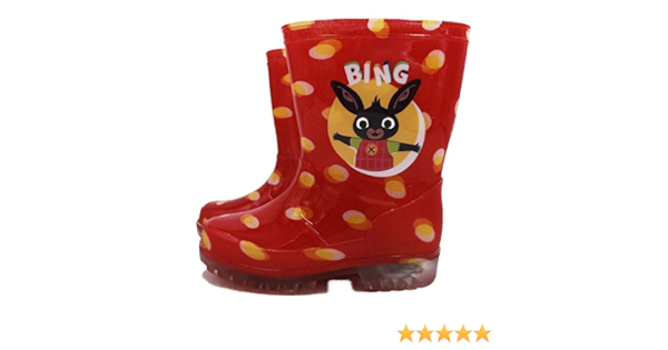 Stivali Pioggia con luci Bing Misure dal 23 al 33 : Amazon.it: Scarpe e  borse
