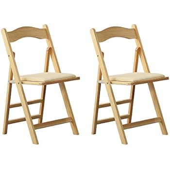 Klappstuhl aus Holz - Schwarzes Holz: Amazon.de: Küche & Haushalt