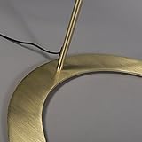 QAZQA Design/Modern / Bogenleuchte/Bogenlampe / Lampe/Leuchte Arcadia Gold/Messing Dimmer/Dimmbar / Innenbeleuchtung/Wohnzimmer Metall Länglich inklusive LED (nicht austauschbare) LED Max. - 3