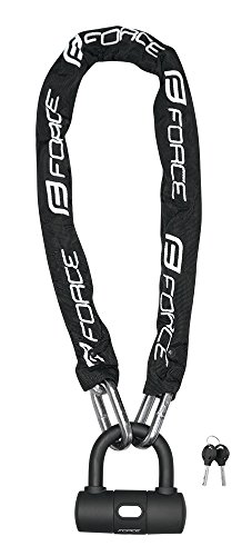 Preisvergleich Produktbild Force Kettenschloss massiv, 100 cm, schwarz