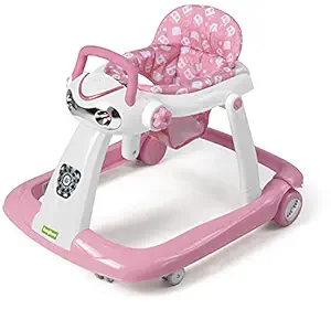 Baybee Pro 2 in1 Twist Baby Walker Round Kids Walker for Babies Cycle with Adjustable Height and Musical Toy Bar Rattles and Toys, Activity Walker for Kids Wheel 6-24 Months