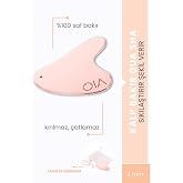 OIA%100 Doğal Bakır Anti Aging Etkili Gua Sha Kalp Model | Garantili