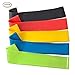 Produktbild Golvery Resistance Loop Bands - Set mit 5 Premium-Übungsbändern - ideal für die Verbesserung von Beweglichkeit und Kraft, Yoga, Pilates oder für die Rehabilitation von Verletzungen