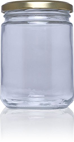 Tapas Rioja Frasco de vidrio conservas 16 Ref 445 ml - Pack 46 u.