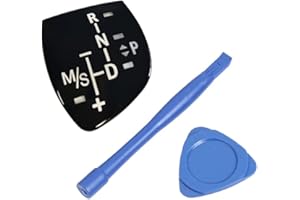 Cakievro Schaltknauf Panel Aufkleber Abdeckung für BMW 1 2 3 4 5 7 Serie F Chassis F10 F11 F01 F02 X1 X3 X4 X5 X6 M3 M5 F30 F32 F48 F25 F15 F16 (Modell B)