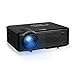 Produktbild Excelvan CL720D - 3000 Lumen Beamer LED Projektor mit eingebautem Lautsprecher (1080P 720P unterstützen, DTV, bis zu 260 Zoll, USB VGA TV HDMI, Heimkino für PC, Handy, PS4, XBOX, KTV, Ausbildung)