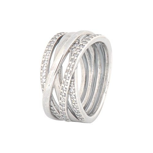 Preisvergleich Produktbild PANDORA Damenring 190919 cz-54 Silber Ring mit Cubic Zirkonia