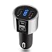 Produktbild Bluetooth FM Transmitter, KFZ Auto Radio Adapter mit 2 USB Ladegerät 5 V / 2,4 A, LED Display, Unterstützung USB Stick für für iOS und Android Geräte iPhone Samsung Galaxy S8 7 Plus Plus