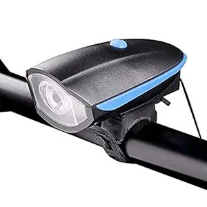 Lista Rechargeable Bike Horn And Light 140 DB with Super Bright 250 Lumen Light 3 Modes