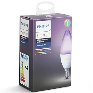 PHILIPS 6.5-Watts E14 LED White Bulb, Pack of 1