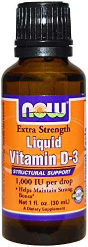 Now Foods Vitamin D-3 Liquid Extra Strenght A Dietary Supplement 30ml.