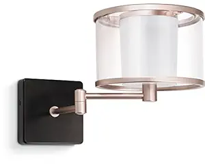 Philips myLiving 4093702 C0 int?rieur Bronze, Blanc ?clairage de mur Lampe (int?rieur, courant alternatif, Bronze, Blanc, Metal, Patrimoine, Blanc Chaud)