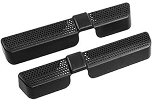 AKEMAIO ABS Auto unter Sitz Air Vent-Abdeckung für Tiguan Auto Auto, 2 Stück Rear Seat Klimaanlage Outlet Abdeckgitter