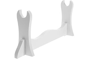 Toddmomy Schwertständer Aus Holz Heimdekoration Weiße Heimdekoration Tischständer Holzhalter Katana-Halter Baseballschlägerständer Dekorativer Schwerthalter Flötenständer