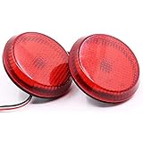 Observacion: la carcasa roja es de un solo color (30% de brillo al conducir, 100% de brillo al frenar)
