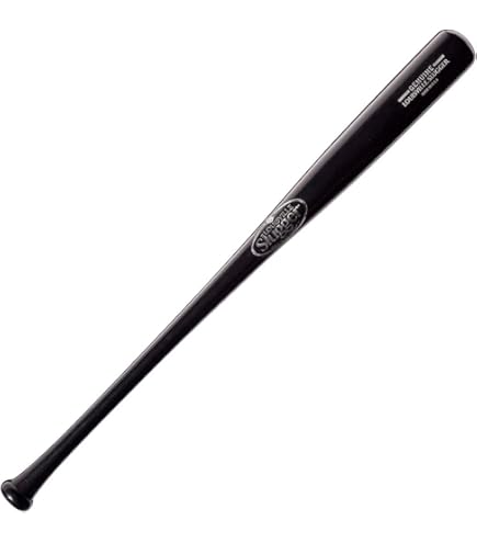 Louisville Slugger S3X Genuine Series Wood Baseball Bat, Black, 33