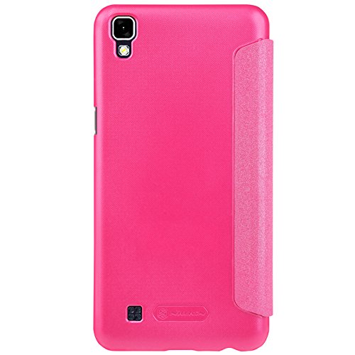 LG X Power Hülle, IVSO Hohe Qualität Advanced Shock Absorption Technology Case Folio Tasche Cover für LG X Power Smartphone (13,5 cm (5,3 Zoll) Display, 16 GB Speicher, Android 6.0) (Für LG X Power, Rosa) - 3