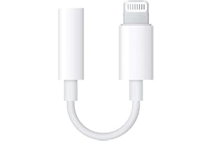 TAYTE Lightning to 3,5 mm Kopfhörer Jack Adapter, 【Apple MFi Certified】 iPhone 3.5mm Headset Jack Dongle Aux Audio Adapter Dongle für iPhone 14 13 12 11 Pro Max XS XR X 8 7 6, Unterstützung Alle iOS