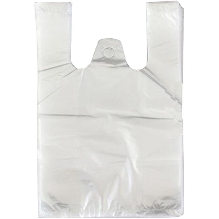 AMD Nexus Lot De 100 Grands Sacs De Transport Plastique Résistants – 27,9 X 43,2 X 53,3 Cm Blanc