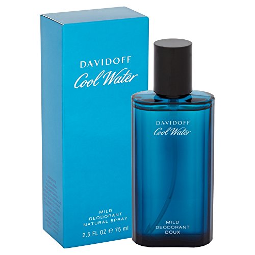 Davidoff Cool Water, homme/man, Deo Spray, 1er Pack (1 x 75 ml)