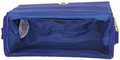 New Look Women's Fever Cross-Body Bag Blue (Mid Blue)