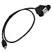 Produktbild 50cm USB 2.0 B Buchse Printer Panel Mount auf mini USB 5p Stecker Kabel
