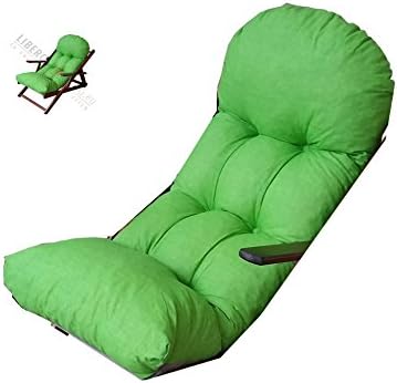Liberoshopping Spare Super Filled Cushion for Lounger Chair Relax Cotton Fabric Green Acid