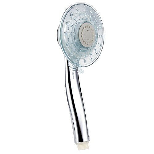 7 Farbe Duschkopf,REDKINDER Magic Automatische Wasser 7 Farbe LED Lichter Duschkopf Passt Am Meisten Jeden Standard Duschschlauch (Nicht enthalten Duschschlauch) - 2