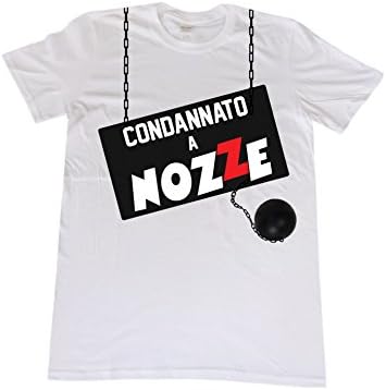 Stefano Natussi Men's T-Shirt White Bianco - White - X-Large