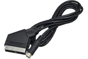 CHILDMORY Childhood 6ft 1.8m RGB Scart AV Kabel Lead für Saturn Spiele Konsole