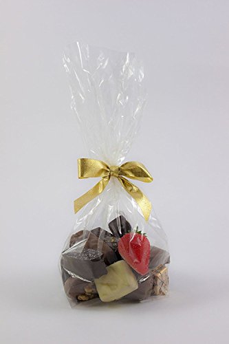 ak-colonia Bolsas de celofán 14,5 x 23,5 cm, 50 Unidades, Praline Bolsas, Praline del Paquete