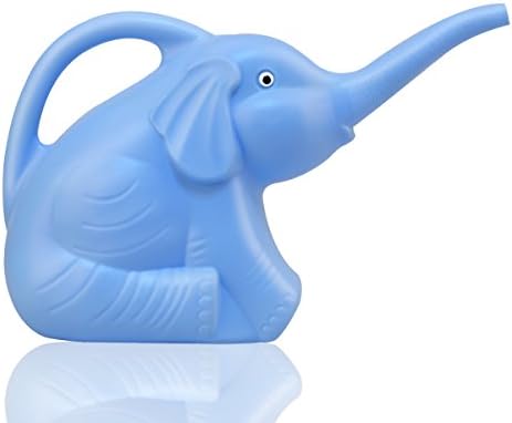 Garden Watering Can Elephant Kids Children Toy Plastic Blue
