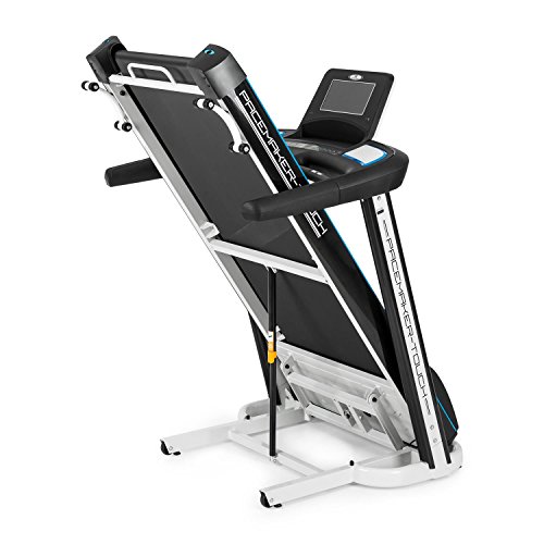 CAPITAL SPORTS Pacemaker Touch Elektrisches Laufband Heimtrainer (10″ Farbdisplay mit Touchsteuerung, regulierbare Geschwindigkeit und Steigung, Trainingscomputer, Pulsmesser) schwarz - 2