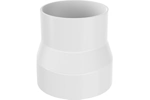 HG Power 110mm to 100mm Ducting Reducer Duct Adaptor for Connect Round Duct Ventilation Extractor Fan