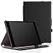 Produktbild Google Nexus 9 Hülle Case - MoKo Slim Fit Kunstleder Schutzhülle PU Leder Tasche Folio Etui Ledertasche Lederhülle Smart Cover für HTC Google Nexus 9 8.9 Zoll Android 5.0 Tablet,SCHWARZ