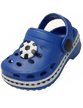 Kinder Clogs-Pantoletten, Unisex mit Applikationen