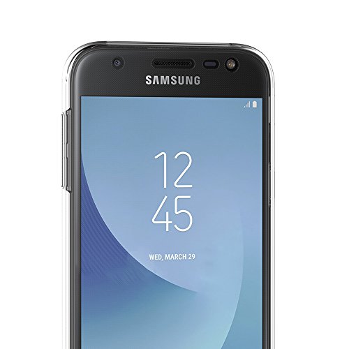 Funda Samsung Galaxy J3 2017  AICEK Transparente Silicona 360 Grados Full Body Fundas Para Samsung J3 2017 Carcasa Silicona Funda Case  5 0 Pulgadas SM-J330F 