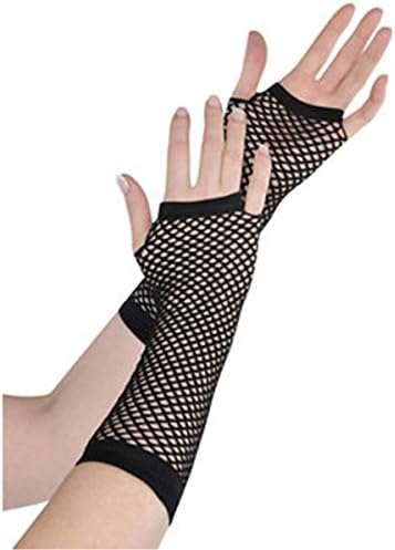 Fishnet Gloves Alternative Punk Rock Gothic Emo Style Long
