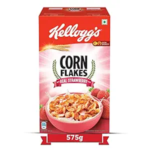 Kelloggs Cornflakes with Real Strawberry Puree, 575g