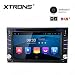 Produktbild XTRONS 6,2" Android8.1 Autoradio mit Touchscreen Quad Core DVD Player Autostereo MirrorLink 4G WiFi Full RCA Ausgang Bluetooth Lenkradfernbedienung 16GB ROM DAB OBD2 FÜR Nissan