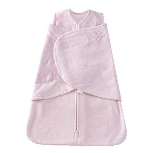Halo Unisex Baby Sleepsack Swaddle Fleece Sleepsuits Pink 0 - 3 Months