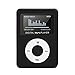 Price comparison product image WensLTD USB Mini MP3 Player LCD Screen Support 32GB Micro SD TF Card (Black-1)
