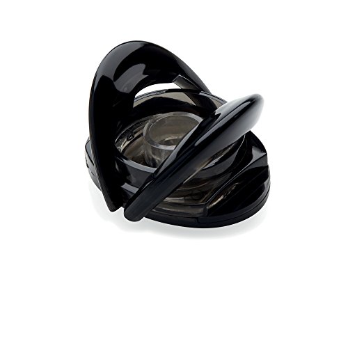 Champagner Stopper, acryl, transparent grau, 7.7×4.9×1.7cm - 4
