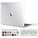 Produktbild TECOOL MacBook Pro 13 Hülle 2018/2017/2016 Case, Hartschale Schutzhülle Cover mit Transparent EU Tastaturschutz für Apple MacBook Pro 13 Zoll mit/ohne Touch Bar Modell: A1989/A1706/A1708-Kristallklar