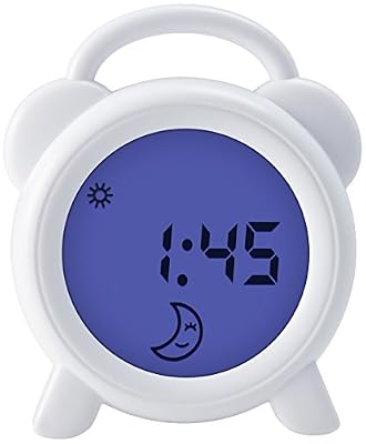Alecto Réveil Pédagogique avec Alarme/Veilleuse