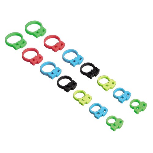 Preisvergleich Produktbild Hama Kabelklammer "Easy Hose Clamp", 14 Stück
