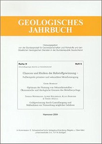 Chancen und Risiken der Rohstoffgewinnung. Fallbeispiele primärer und sekundärer Metallerzeugung. - Optimum der Nutzung von Sekundärmetallen. - Goldgewinnung ... Maßnahmen zur Vermeidung möglicher Gefahren.