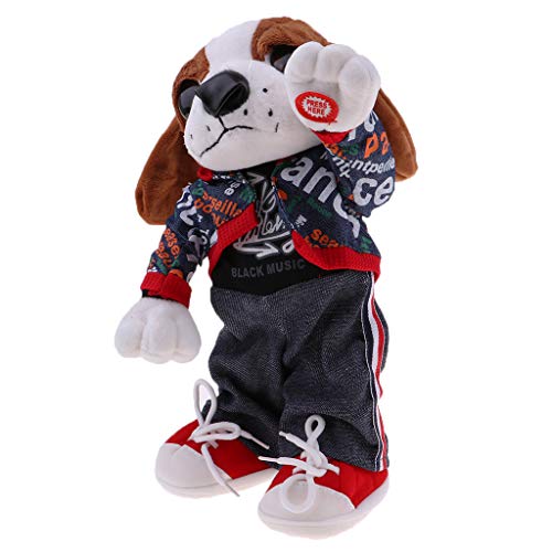 Preisvergleich Produktbild Homyl Elektronisches Tanzend Singend Plüschtiere Kuscheltier Plüsch Tiere Spielzeug - Cocker